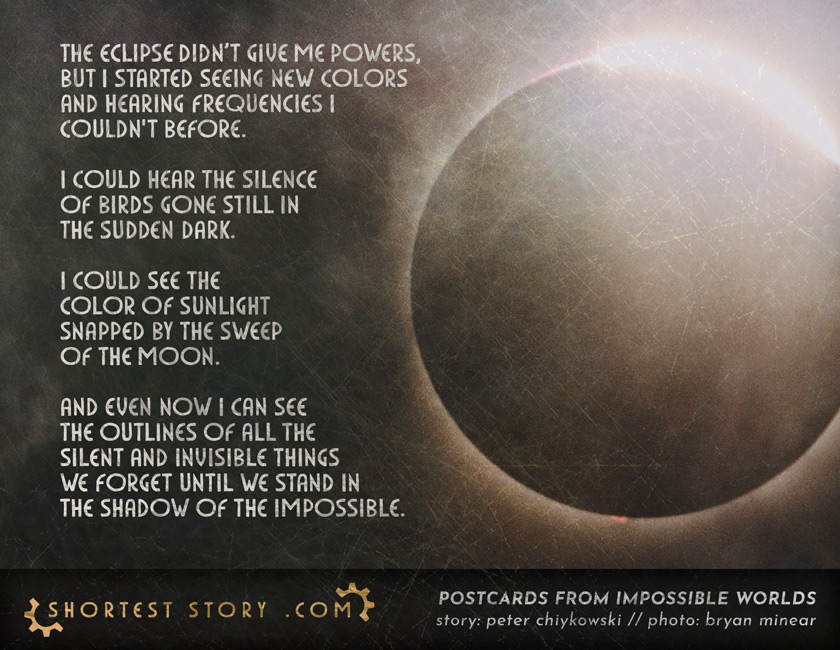 a very short story about solar eclipses and superpowers