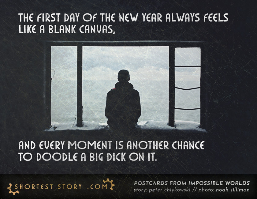 a short story about new beginnings and 8=====D