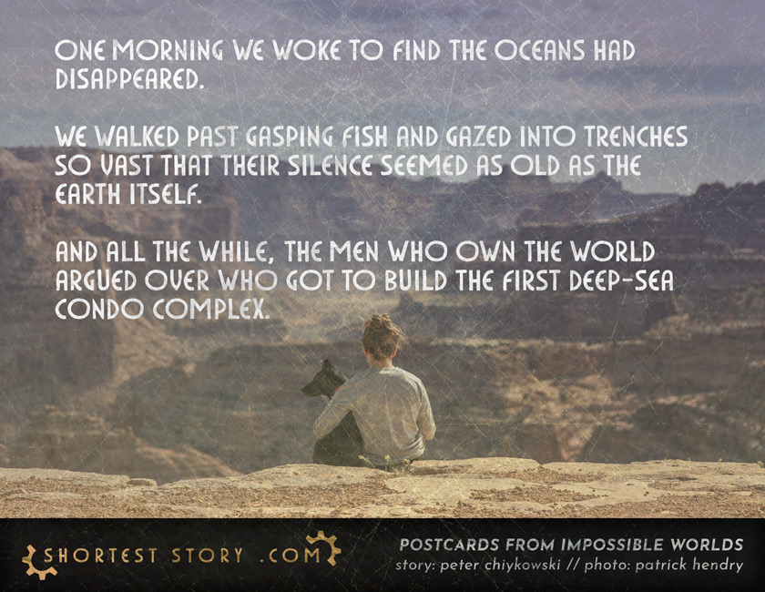 a short story about the end of oceans
