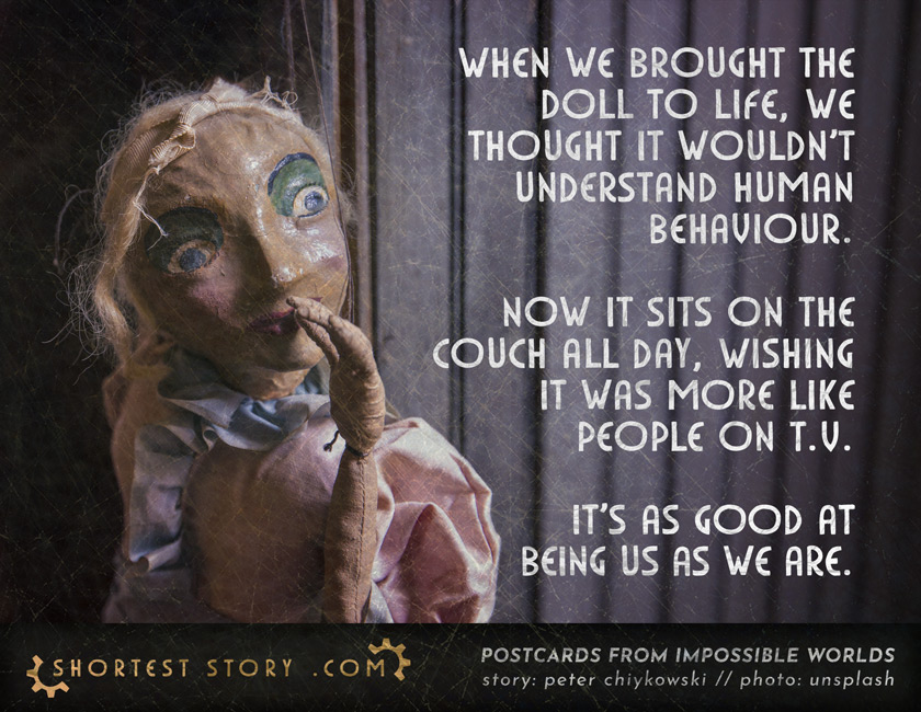 The Doll a creepy short story about dolls becoming human