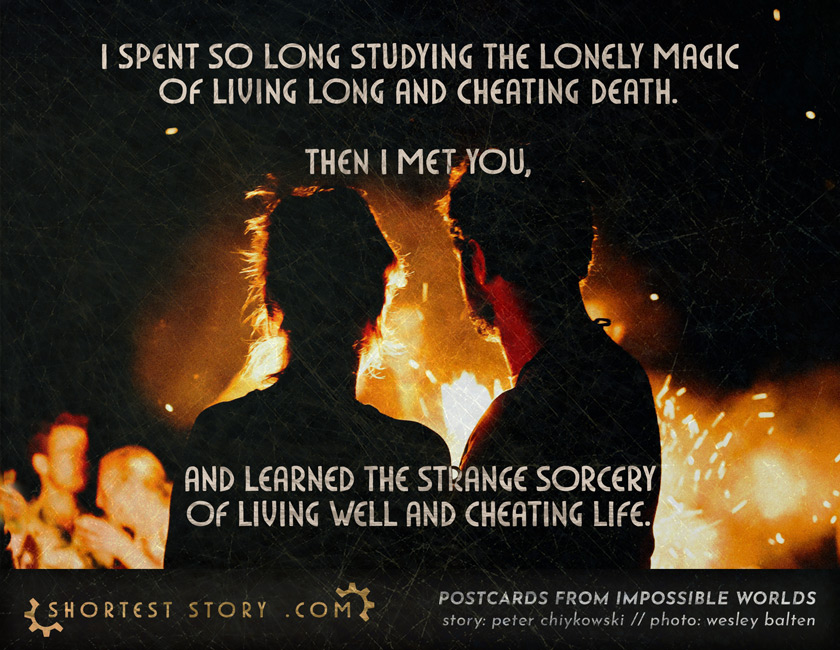 Most Warlocks Cheat Death a short story about cheating life and death