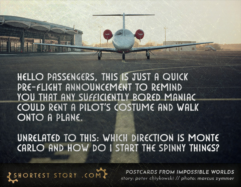 a short story about unusual departures