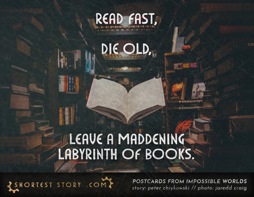 a short story about living well and dying even better