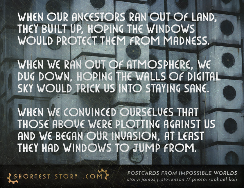 a very special guest story by James J. Stevenson