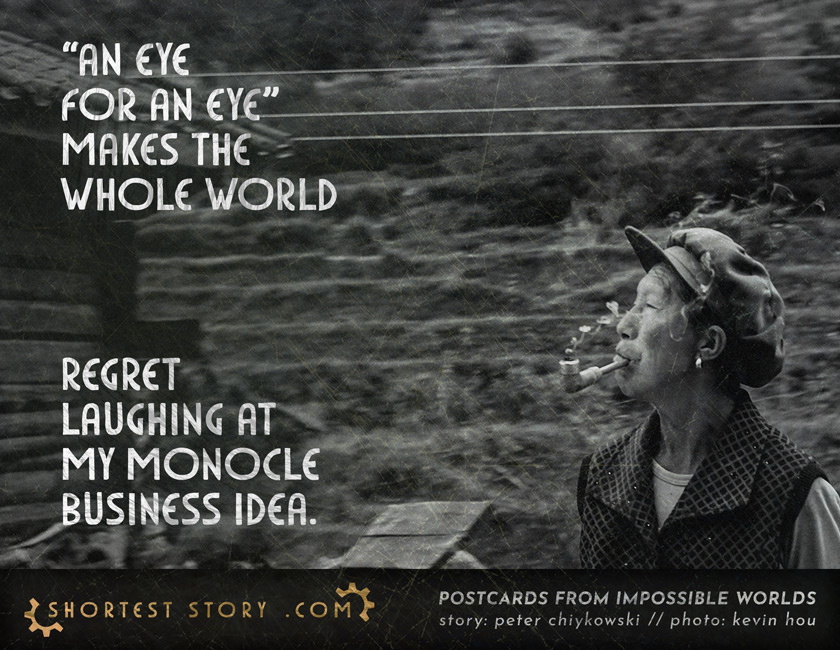 a short story about the business of getting even