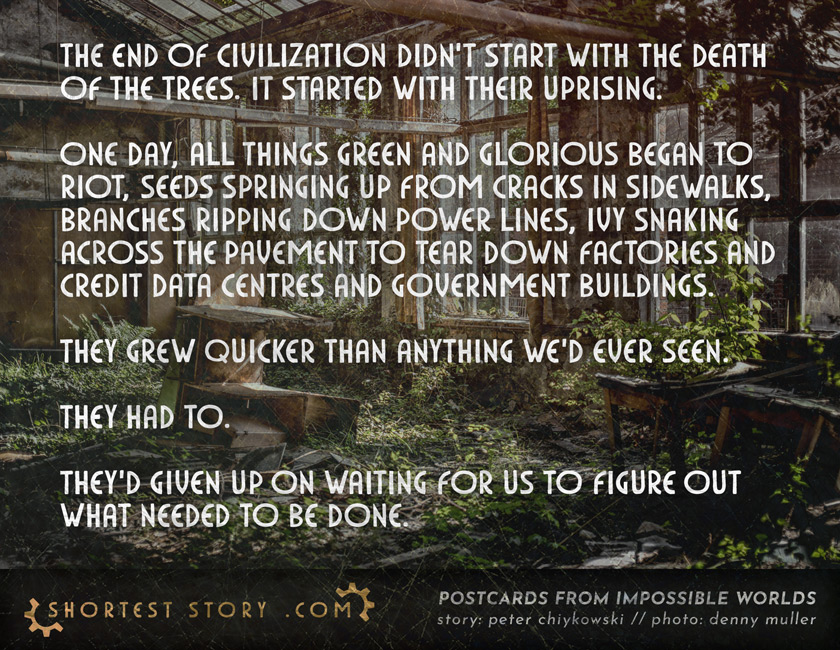 All Things Green and Glorious a postcard story about the great plant uprising