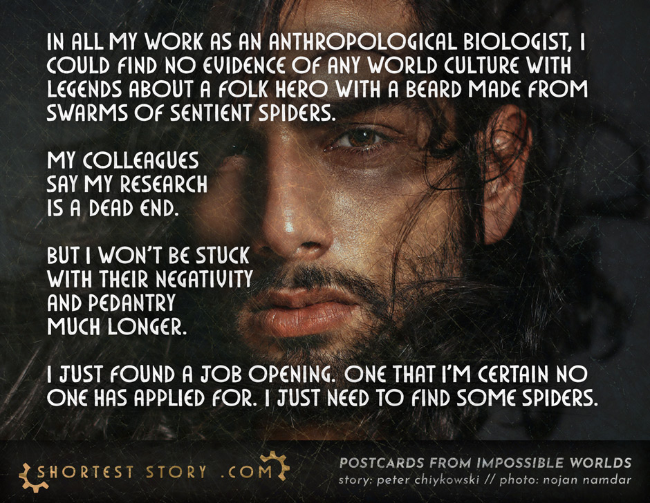 a short story about the folk hero the world DOESN'T need right now?