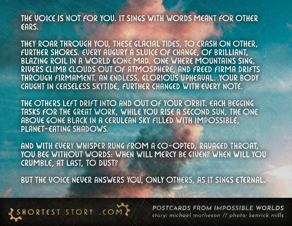 Skysong a short story of numinous transhuman body horror