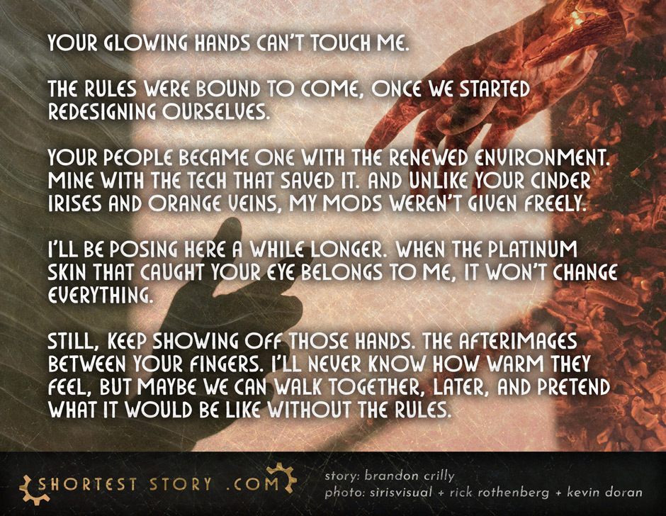 Cinder and Platinum // guest story by Brandon Crilly a guest story about a world divided by the rules of adaptation