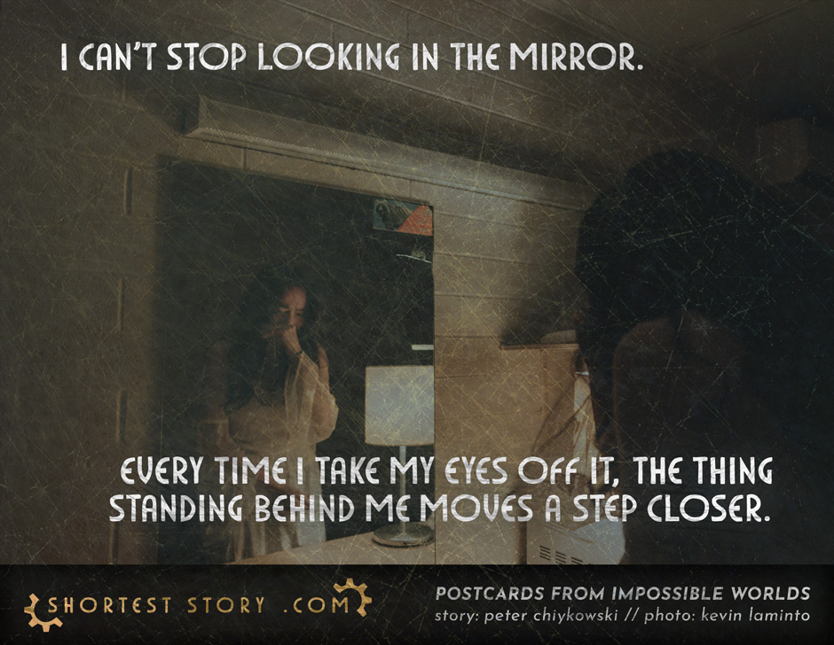 The Thing in the Mirror a story about the entity standing behind you in the mirror